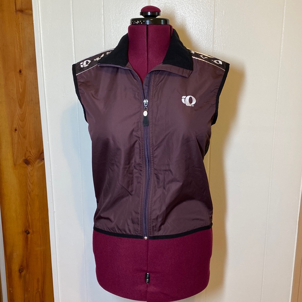 Pearl Izumi for Women cycling vest eggplant & black with mesh back medium